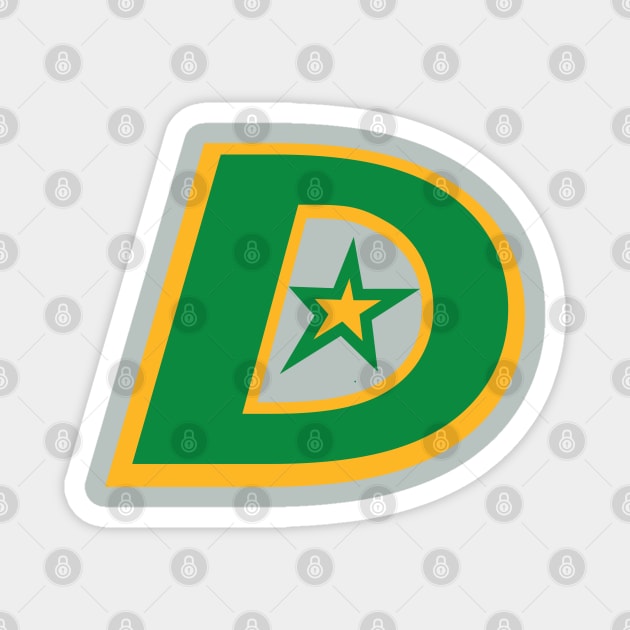 Dallas North Stars Magnet by MAS Design Co