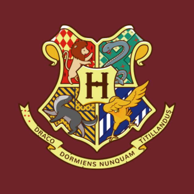 Hogwarts Chibi Crest - Hogwarts - Kids T-Shirt | TeePublic