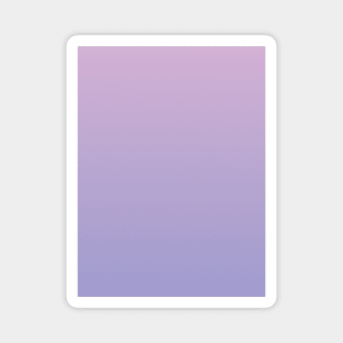 Lavender to Wisteria Purple Ombre Fade Sunset Gradient Magnet