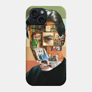 Bookshelf - Surreal/Collage Art Phone Case