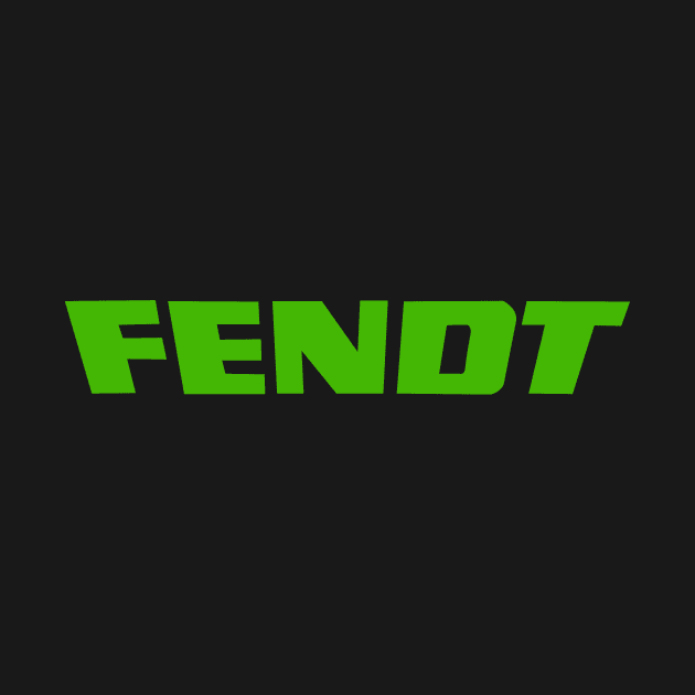 Fendt Tractor Logo Text green by TractorsLovers