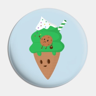 Cookies and Ice Cream Pin