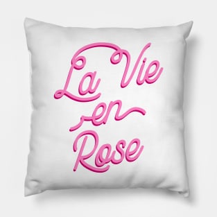 La Vie En Rose II by Tobe Fonseca Pillow