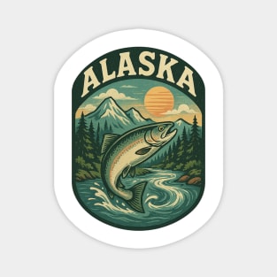 Wild Leap in the Last Frontier Magnet