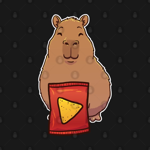 Capybara Corn Chips by capydays