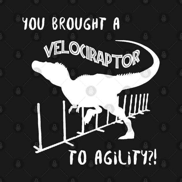 Velociraptor Agility - white by ApolloOfTheStars