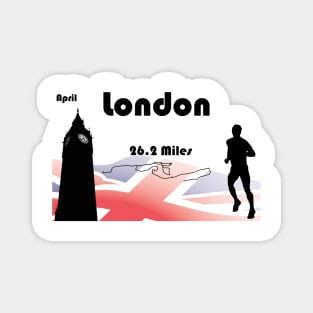 London marathon Magnet