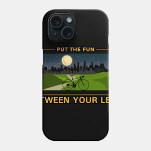 Bicycle lovers day and night Phone Case