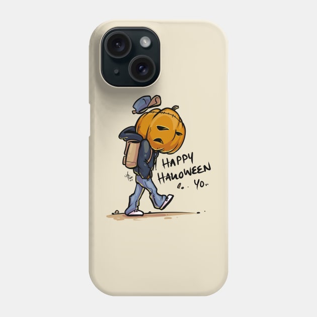 Happy Halloween v2 Phone Case by MBGraphiX