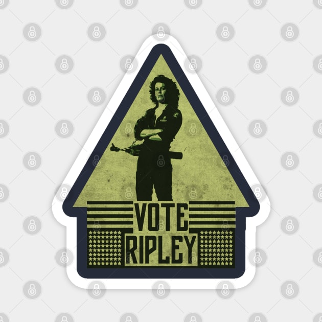 Vote Ripley Vintage Magnet by CTShirts