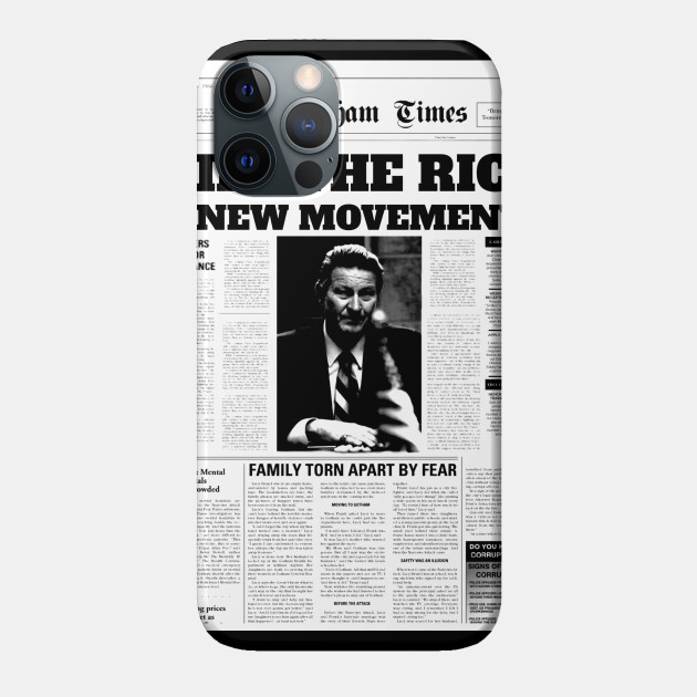 Kill the rich a new movement? - Joker 2019 - Phone Case