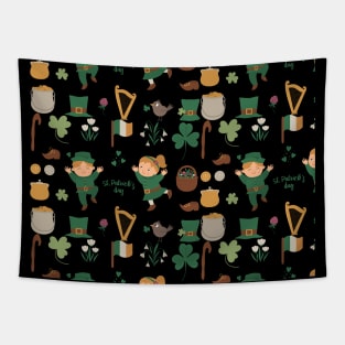 St Patricks Day Kids Tapestry