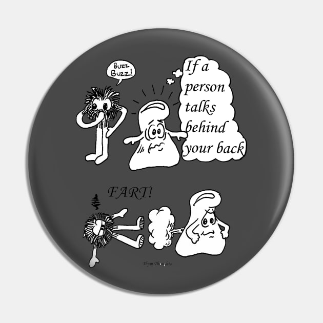 Fart Pin by ThymThoughts