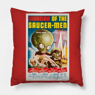 Invasion of the Saucer-Men Pillow