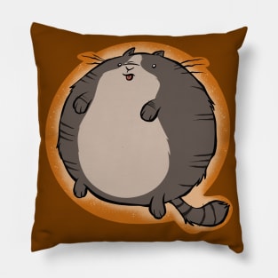 Grey Tabby Sphere Cat Pillow