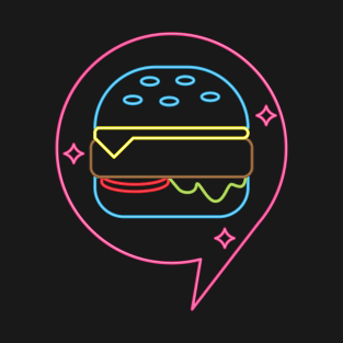 Retro Style Cheeseburger T-Shirt