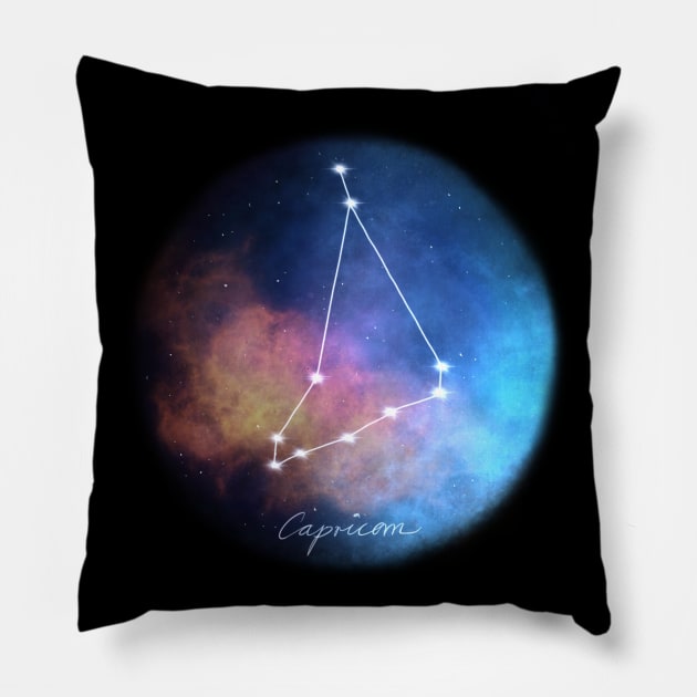 Capricorn Pillow by Monstrous1