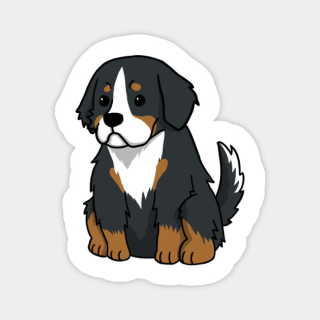 Drawing Bernese Mountain Dog Cartoon They can sometimes be slow to learn, so patience is very. drawing bernese mountain dog cartoon