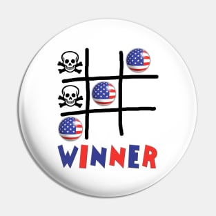 USA: Allways Winner 4th of july Pin