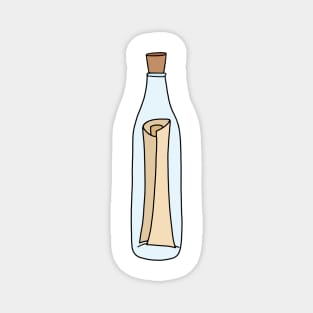 Message in a Bottle Magnet