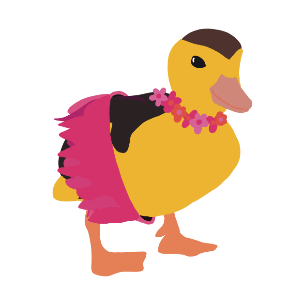 Hula duck by gremoline