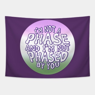 Genderqueer - Not a Phase Tapestry