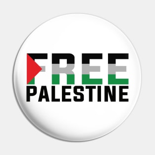 Free Palestine Pin