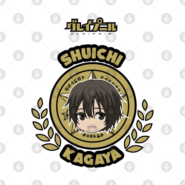 GLEIPNIR: SHUICHI KAGAYA CHIBI (WHITE) by FunGangStore