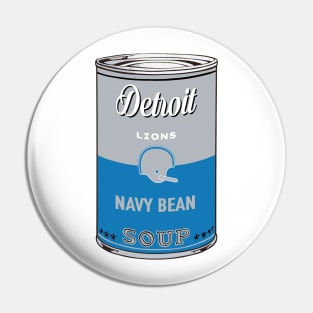 Detroit Lions Soup Can Pin