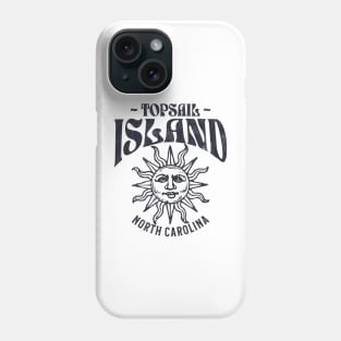 Topsail Island, NC Summertime Vacationing Watchful Sun Phone Case