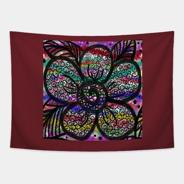 Flower Power Tapestry by MJDiesl