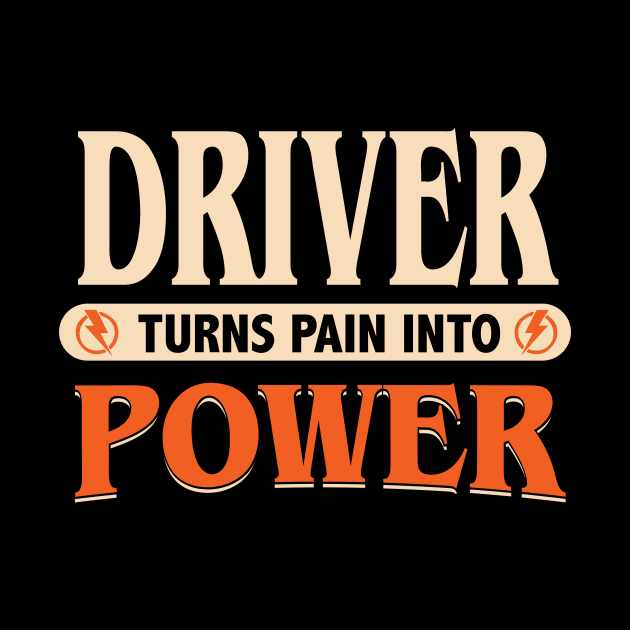 Driver turns pain into power by Anfrato