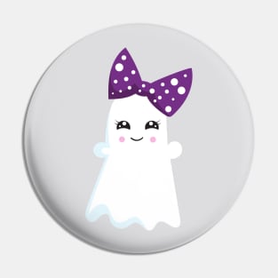 Halloween, Ghost, Ribbon, Bow, Trick Or Treat, Boo Pin