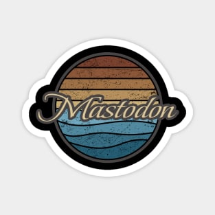 Mastodon Retro Waves Magnet