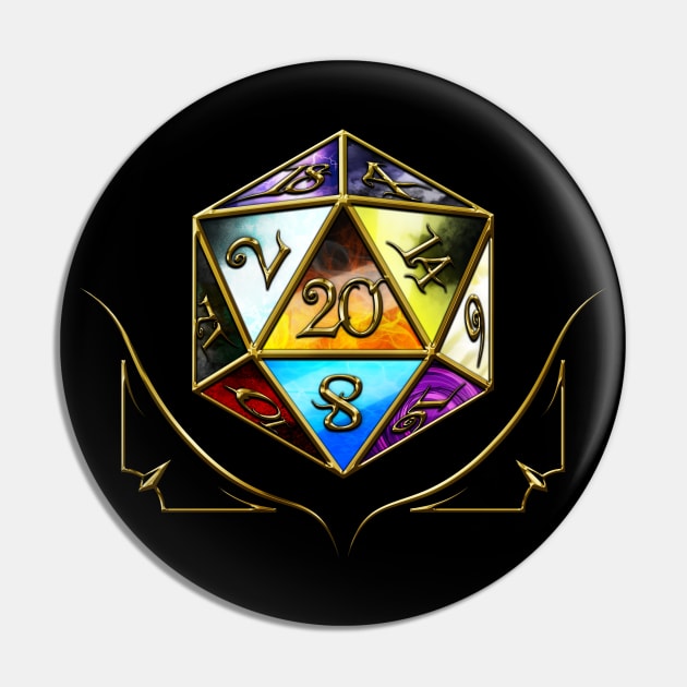 D20 Pin by KAMelbourne