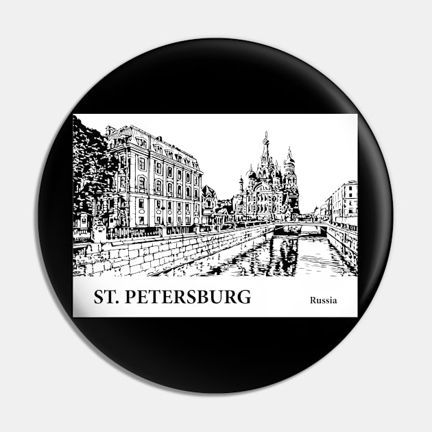 Saint Petersburg Pin by Lakeric