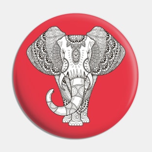 White Elephant Pin