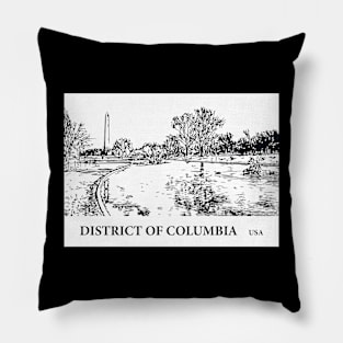 District of Columbia USA Pillow