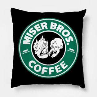 Miser Brothers Coffee Pillow