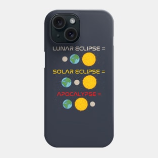 Lunar Eclipse / Solar Eclipse / Apocalypse Phone Case