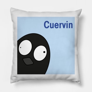 cuervo animado Pillow