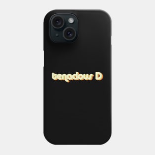 vintage color tenacious d Phone Case