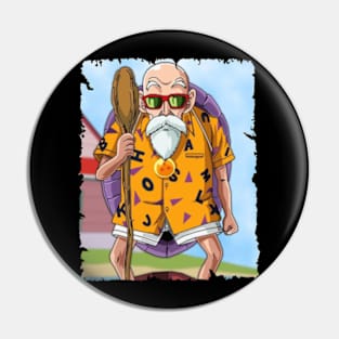 MASTER ROSHI MERCH VTG Pin