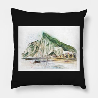 Rock of Gibraltar Pillow