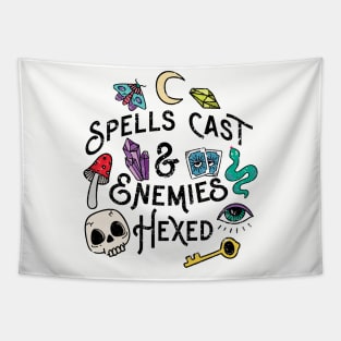 Spells Cast & Enemies Hexed Tapestry