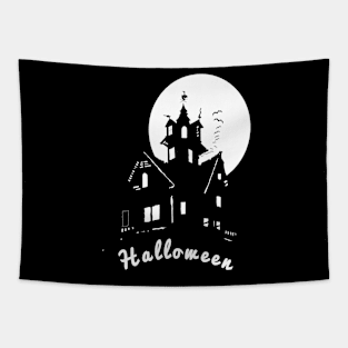 Haunted house Tapestry