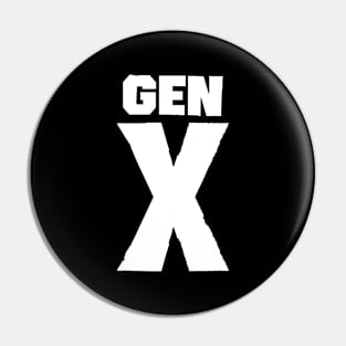 Gen X Pin