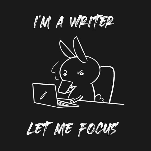 I'm a writer. Let me focus by Nikoleart