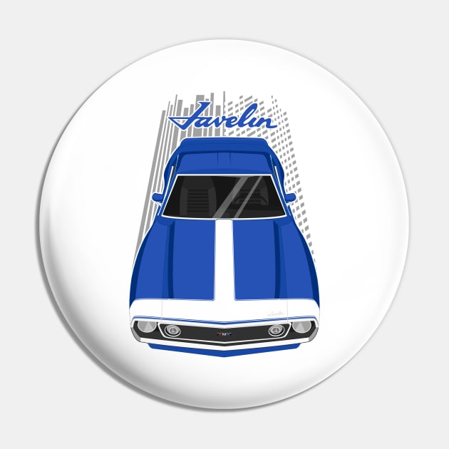 AMC Javelin AMX - Olympic Blue Pin by V8social