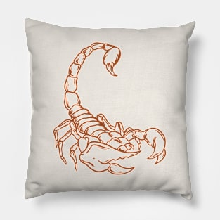 Mystic & Celestial Scorpion Pillow